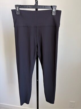 Athleta Black Elation Rib Tight Large